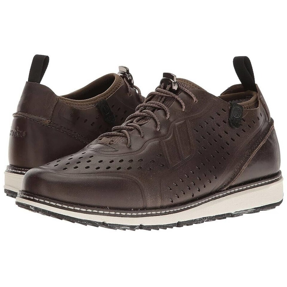 Jambu Gerald Men's Casual Oxford Fashion Sneaker Shoes Brown Size 11M